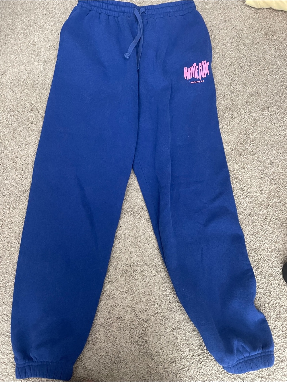 White Fox Sweatpants